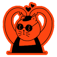 JuicyMarbles love heart mrmarbles juicymarbles Sticker