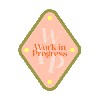 Wip Sticker by Rochelle Made