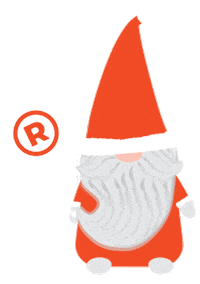 Christmas Santa Sticker by The Range