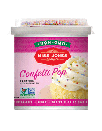 Baking Birthday Cake Sticker by Miss Jones