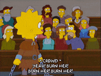 angry lisa simpson GIF
