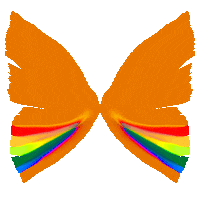 Butterfly Wings Sticker