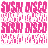Japanese Sushi Sticker by The Sydney Collective