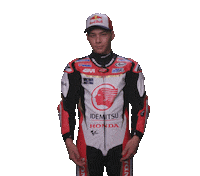 takaaki nakagami shrug Sticker by MotoGP