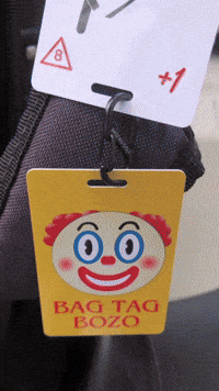 Loser Bozo GIF by BagTag Golf