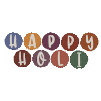 Festival Of Colours Colors Sticker