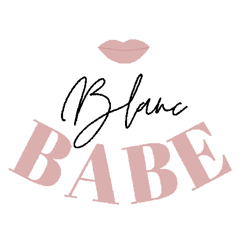 Blanc Babe Sticker by Blanc Smiles
