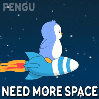Flying To The Moon GIF by Pudgy Memez