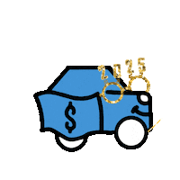 New Years Nye Sticker by Wheelzy