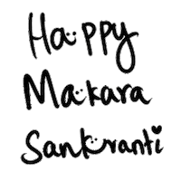 Makara Sankranti Happypongal Sticker