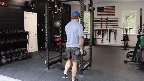 BamBamDoubleBB giphyupload single-leg dumbbell calf raise GIF