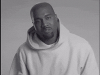 Kanye West Shut Up GIF