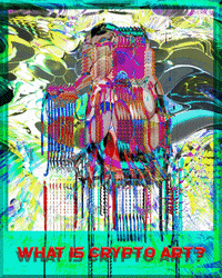 alienhoney art trippy psychedelic nft GIF