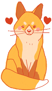 Happy Fox Sticker by smelleigh