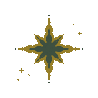 Christmas Star Sticker