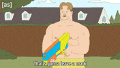 Mark Water Gun GIF by Adult Swim