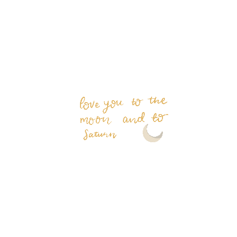 Love You To The Moon Sticker