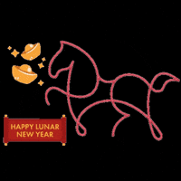 Chinese New Year Horse GIF by CHARLES & KEITH