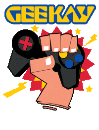 Game On Sticker by Geekay Games