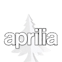 Christmas Tree Sticker by Aprilia Official