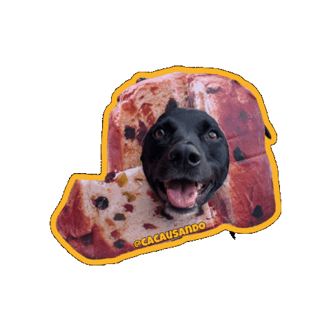 Dog Christmas Sticker