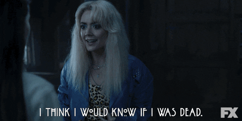 Im Dead American Horror Story GIF by AHS