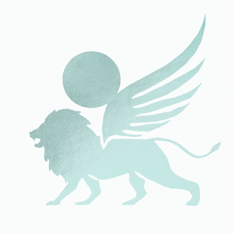 LIONSDINE giphyupload art logo illustration GIF