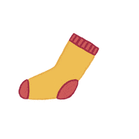 Winter Foot Sticker