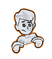 Sad Face Sticker