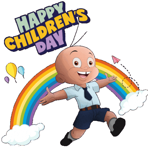 Childhood Memories Celebration Sticker by Chhota Bheem