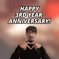 3Rd Anniversary GIF