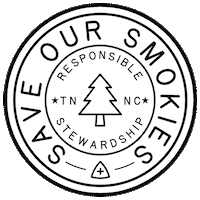 saveoursmokies forest trees hiking forestry Sticker