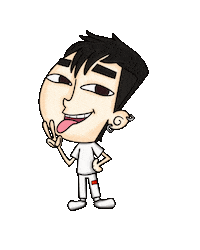 victordraws josh noah bailey lamar Sticker