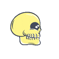 Skull Calavera Sticker