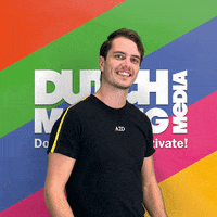 DutchMovingMedia wink pointing rick great job GIF