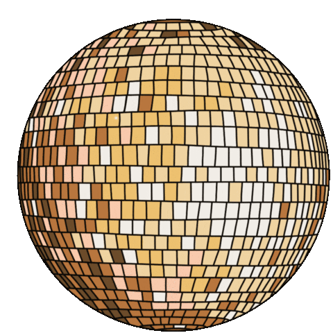 ceoishpodcast giphyupload disco 70s discoball Sticker