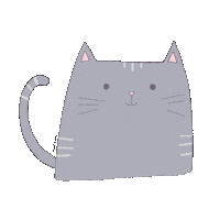 Cat Cartoon Sticker