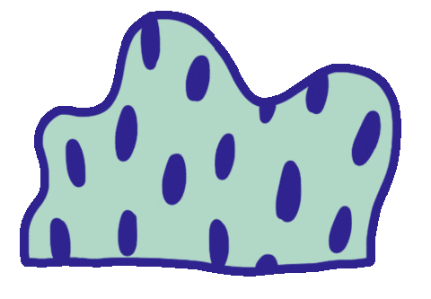 Garden Bush Sticker by Marie Boiseau