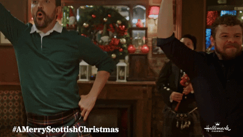 Christmas Tree Dance GIF by Hallmark Channel