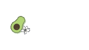 Avocado Sticker by TAHTA