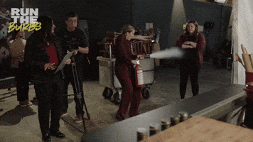 Comedy Fire GIF by Run The Burbs