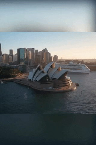 BaeBees giphyupload australia city drone GIF