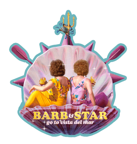 Kristen Wiig Shimmer Sticker by Barb & Star Go To Vista Del Mar