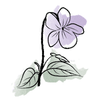 Flower Sticker