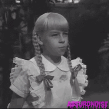 the bad seed 50s horror GIF by absurdnoise