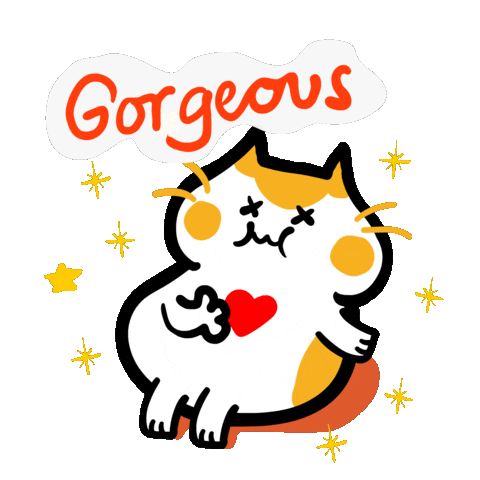 Compliment Sticker by Poku Meow