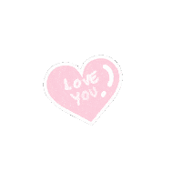 Heart Valentine Sticker