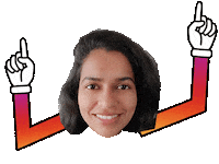 Flatterplatter Sticker by BORN ON INSTAGRAM