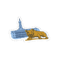 pennstateliberalarts pennsylvania penn state psu liberal arts Sticker