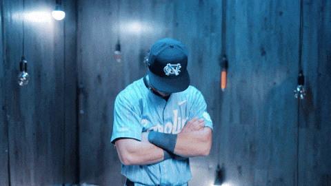 University Of North Carolina Baseball GIF by UNC Tar Heels